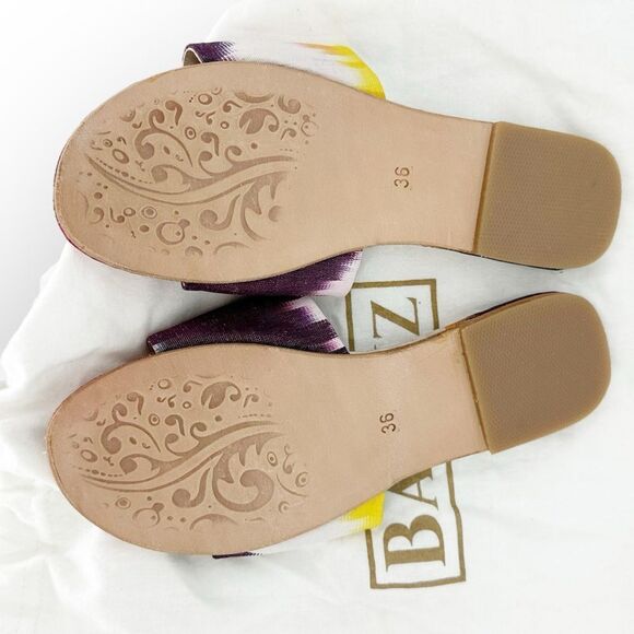 BALDIZ KAT COCKTAIL‎ SLIDE 36/US 5.5 with Dust Bag - Leather, rhinestone - Picture 2 of 9